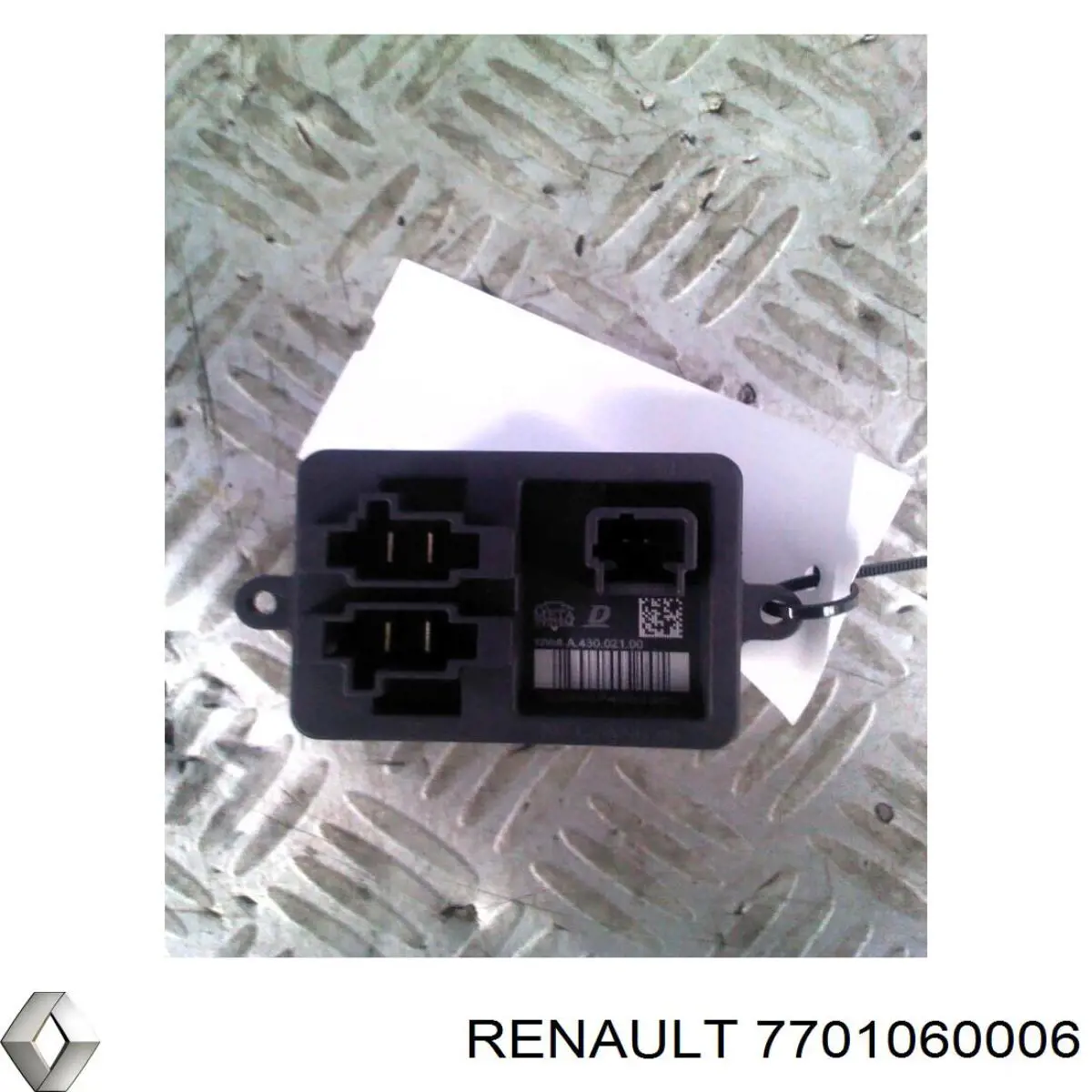 Електропідігрівач повітря системи опалення салону Renault (RVI) 7701060006 ціна, від 14.52 USD
