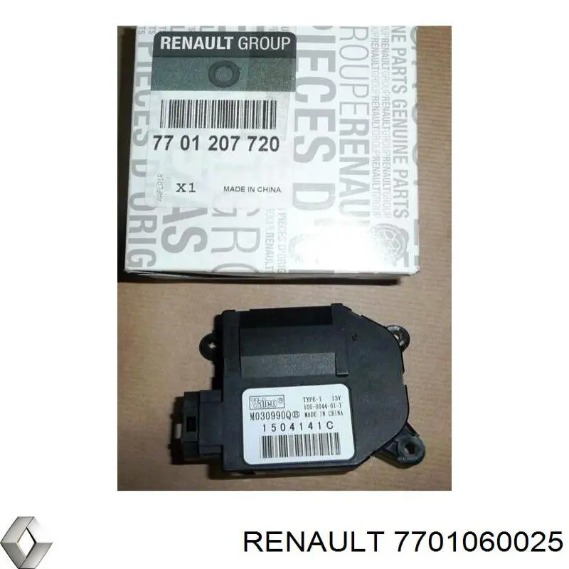 Купити 7701060025 Renault (RVI) Двигун заслінки рециркуляції повітря