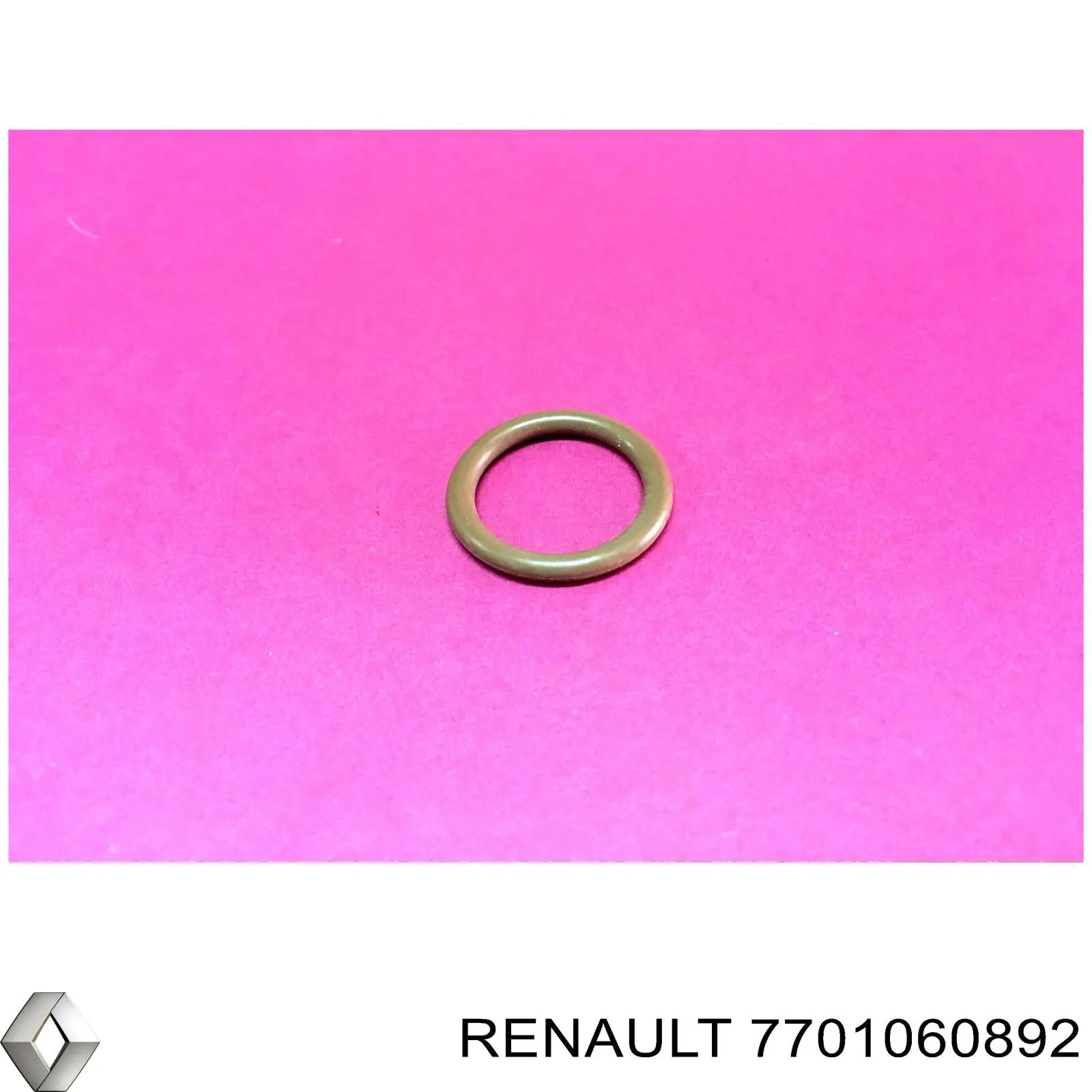 Прокладка шланга відводу масла від турбіни Renault Laguna 3 (BT0) (Рено Лагуна)