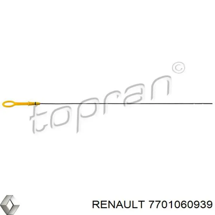 Щуп-індикатор рівня масла в двигуні 7701060939 Renault (RVI)