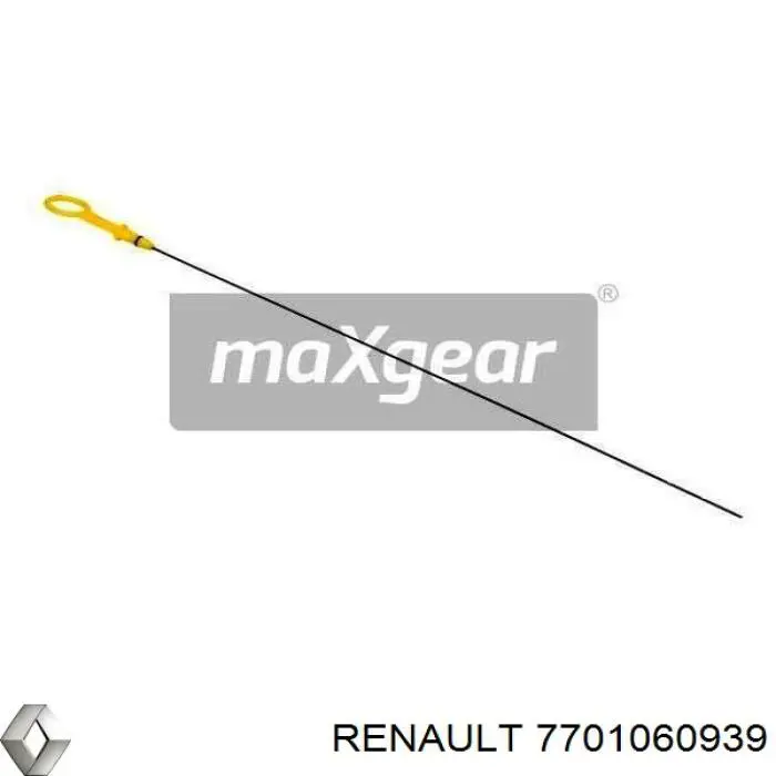 Щуп-індикатор рівня масла в двигуні Renault (RVI) 7701060939 ціна, від 3.52 USD