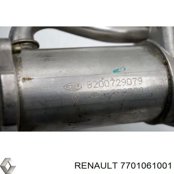 Радіатор системи EGR рециркуляції вихлопних газів Renault (RVI) 7701061001 ціна, від 18.60 USD