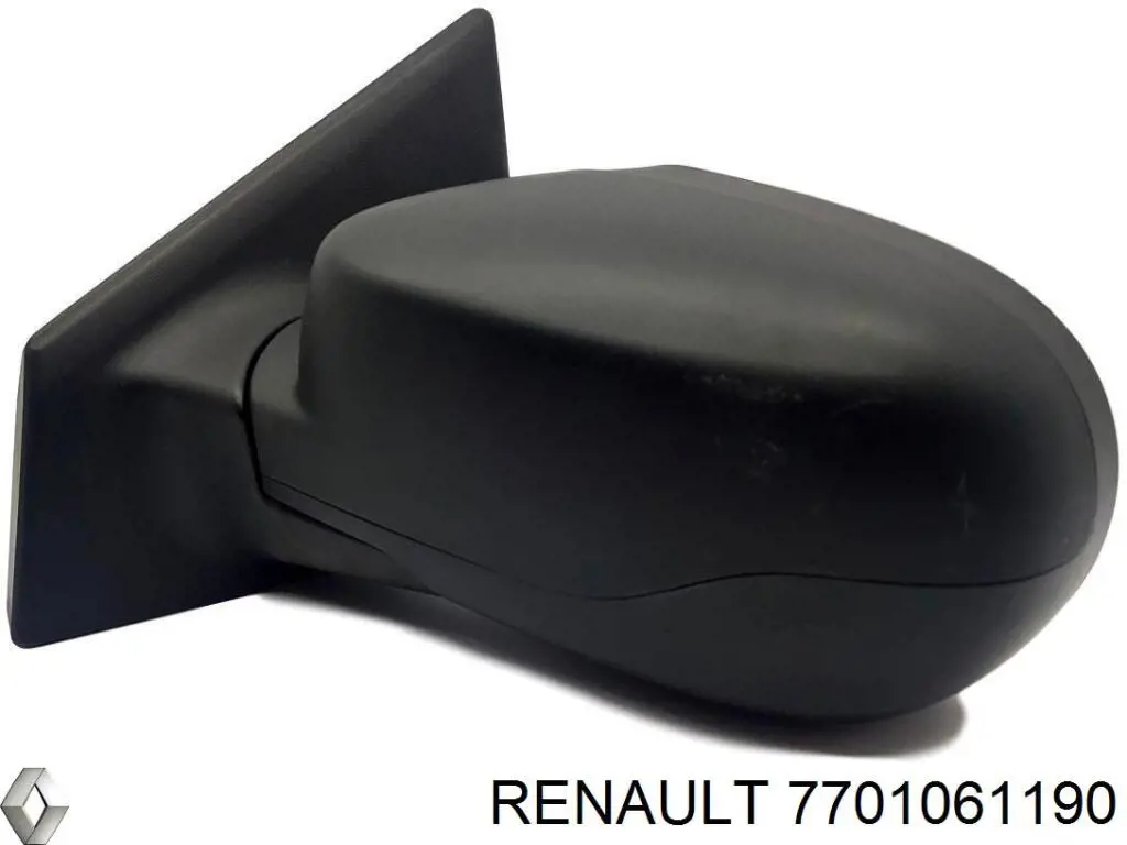 7701061190 Renault (RVI) Дзеркало заднього виду, ліве