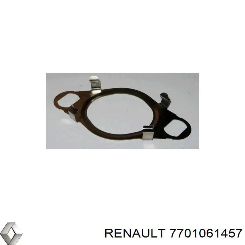 Прокладка холодильника EGR системи рециркуляції газів 7701061457 Renault (RVI)