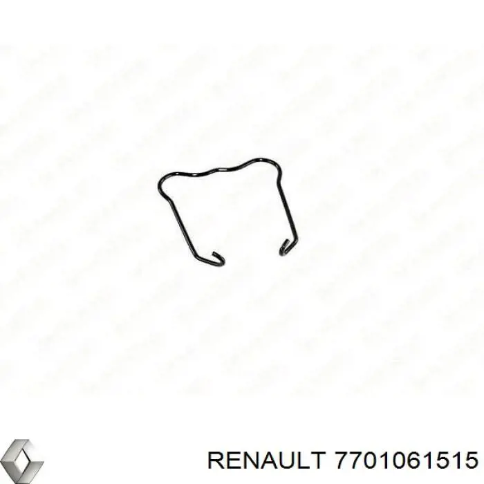 Купити 7701061515 Renault (RVI) Скоба патрубка интеркуллера