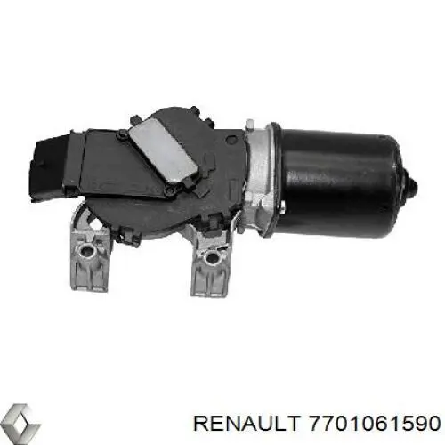 Двигун склоочисника лобового скла (трапеції) 7701061590 Renault (RVI)