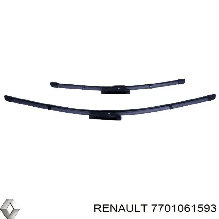 Щітка-двірник лобового скла, комплект з 2-х шт. Renault (RVI) 7701061593 ціна, від 23.98 USD