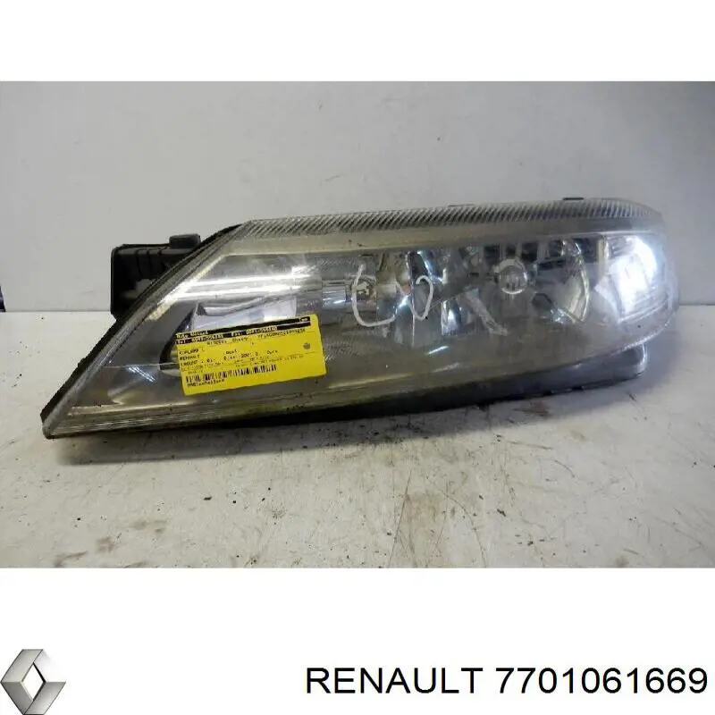 Фара Renault (RVI) 7701061669 ціна, від 100.59 USD