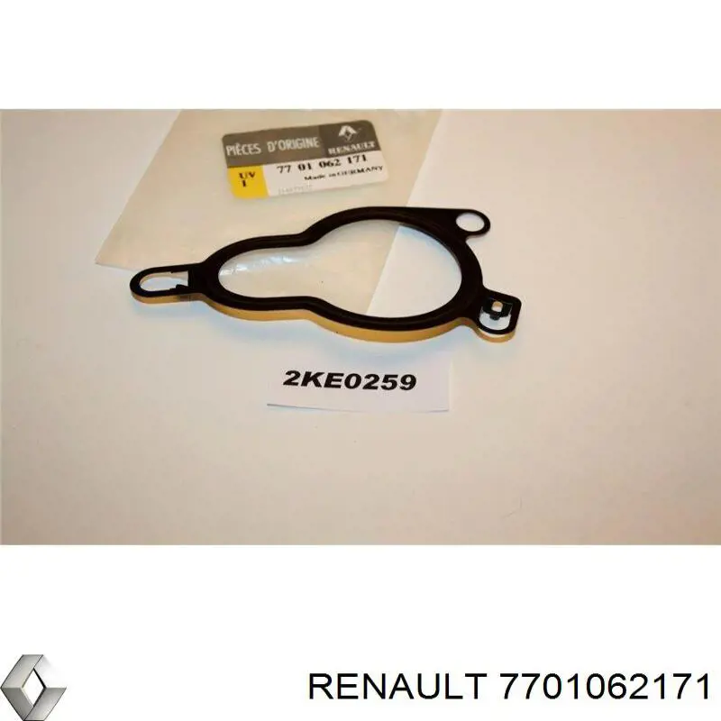 7701062171 Renault (RVI) прокладка egr-клапана рециркуляції
