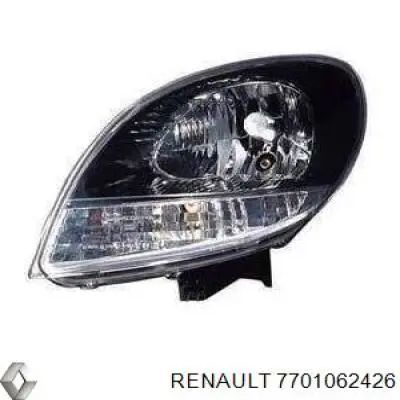 Фари Renault (RVI) 7701062426 ціна, від 31.00 USD
