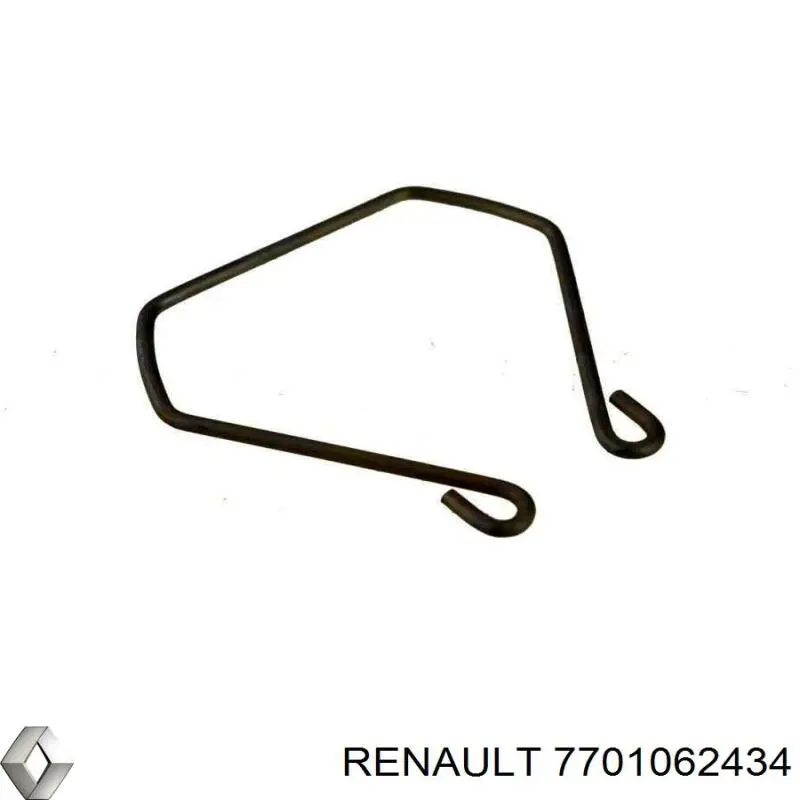 Скоба патрубка интеркуллера Renault (RVI) 7701062434 ціна, від 2.87 USD