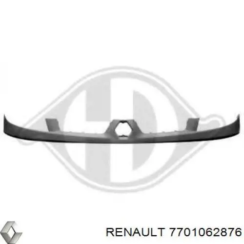 7701062876 Renault (RVI) Решітка радіатора