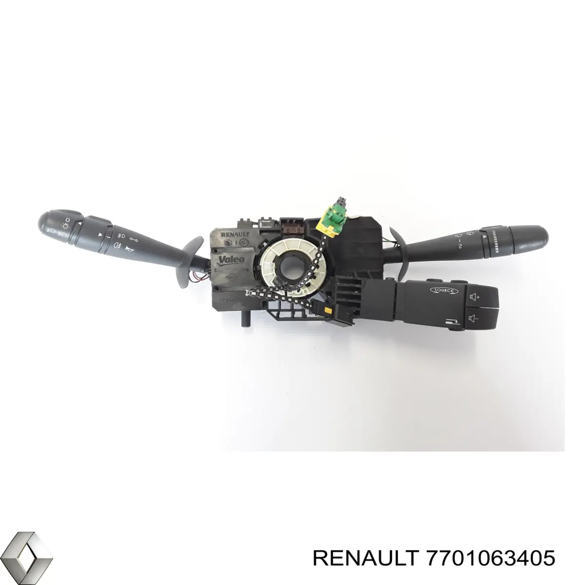 Перемикач підрульовий, лівий Renault (RVI) 7701063405 ціна, від 209.56 USD