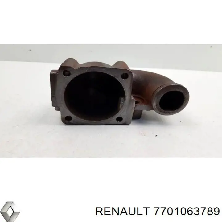 Радіатор системи EGR рециркуляції вихлопних газів 7701063789 Renault (RVI)