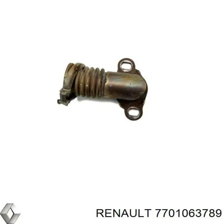 7701063789 Renault (RVI) Радіатор системи EGR рециркуляції вихлопних газів