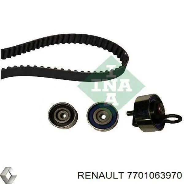 Ролик ременя ГРМ, паразитний 7701063970 Renault (RVI)