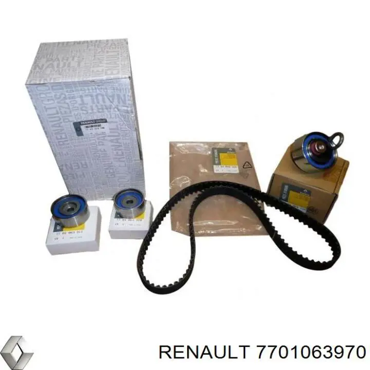 Ролик ременя ГРМ, паразитний Renault (RVI) 7701063970 ціна, від 17.88 USD