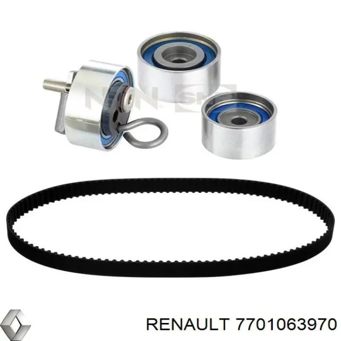 Купити 7701063970 Renault (RVI) Ролик паразитний ГРМ