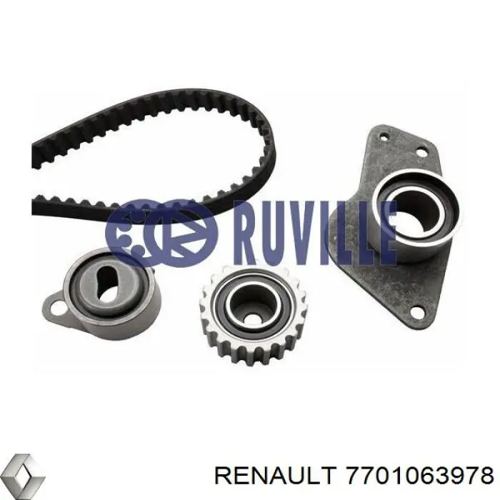 Зубчастий ремінь Renault (RVI) 7701063978 ціна, від 18.23 USD