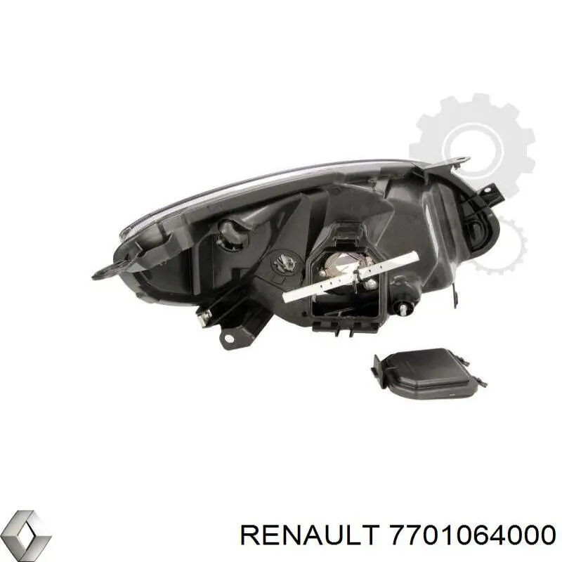 Фара ліва 7701064000 Renault (RVI)