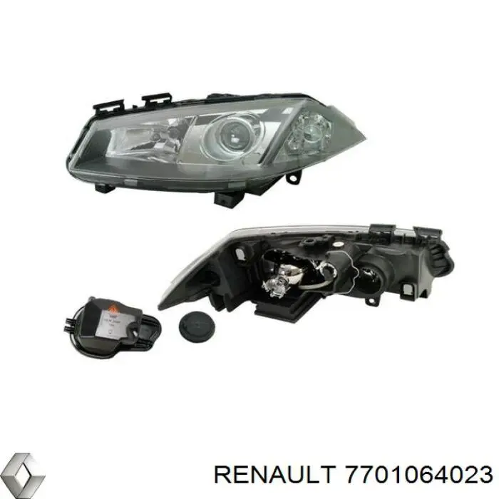 Фара Renault (RVI) 7701064023 ціна, від 76.52 USD