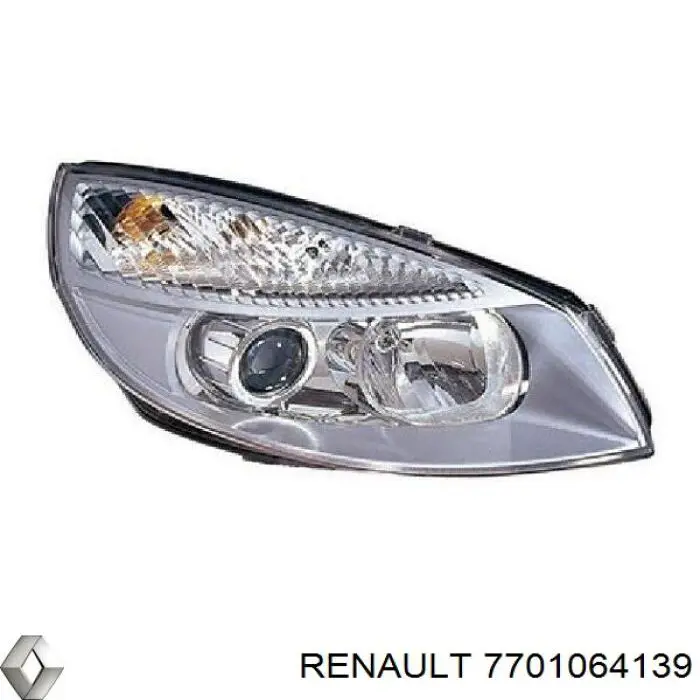 7701064139 Renault (RVI) фара права