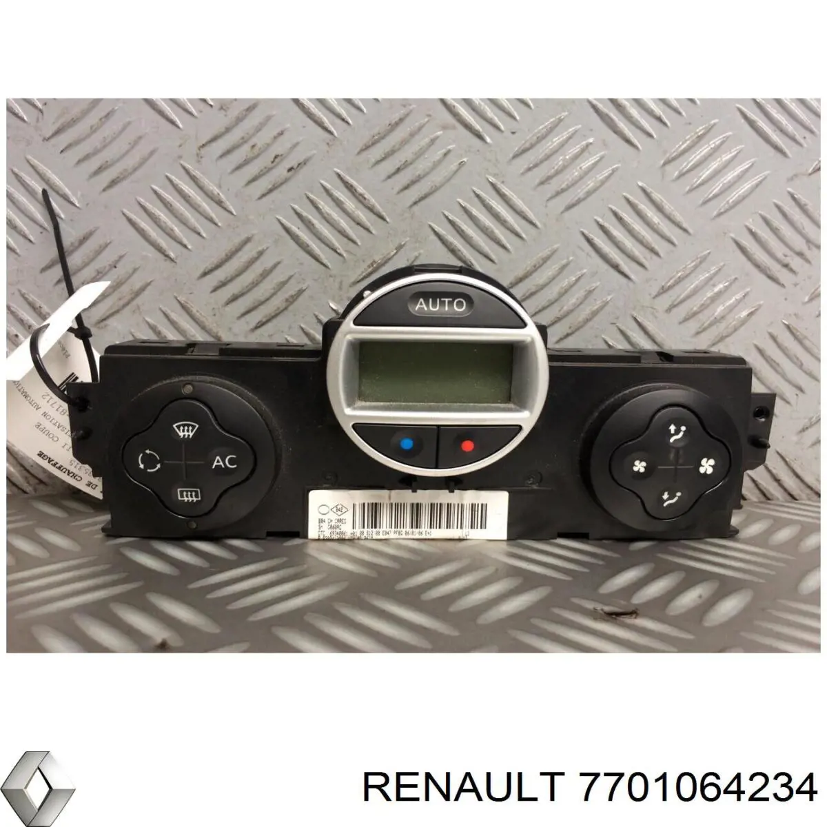 Блок управління кондиціонером 7701064234 Renault (RVI)