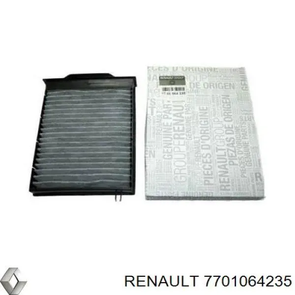 Купити 7701064235 Renault (RVI) Фільтр салону вугільний