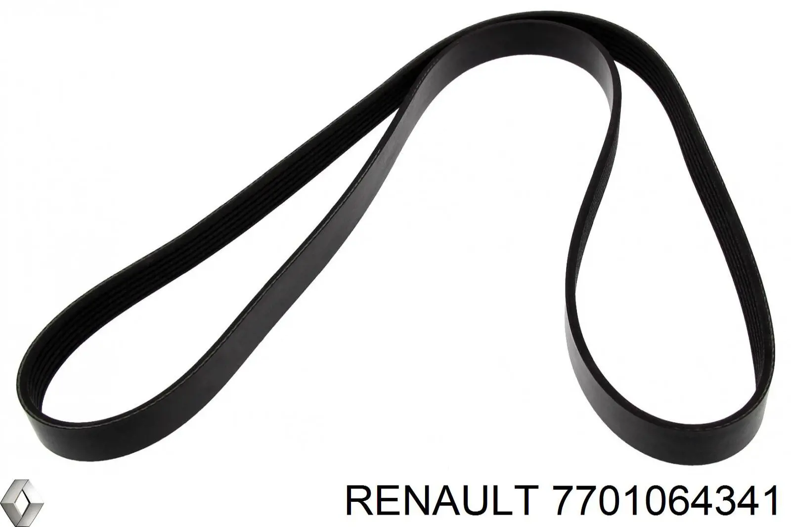 7701064341 Renault (RVI) ремінь приводний, агрегатів