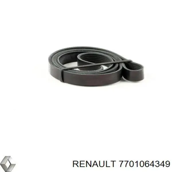 7701064349 Renault (RVI) ремінь приводний, агрегатів