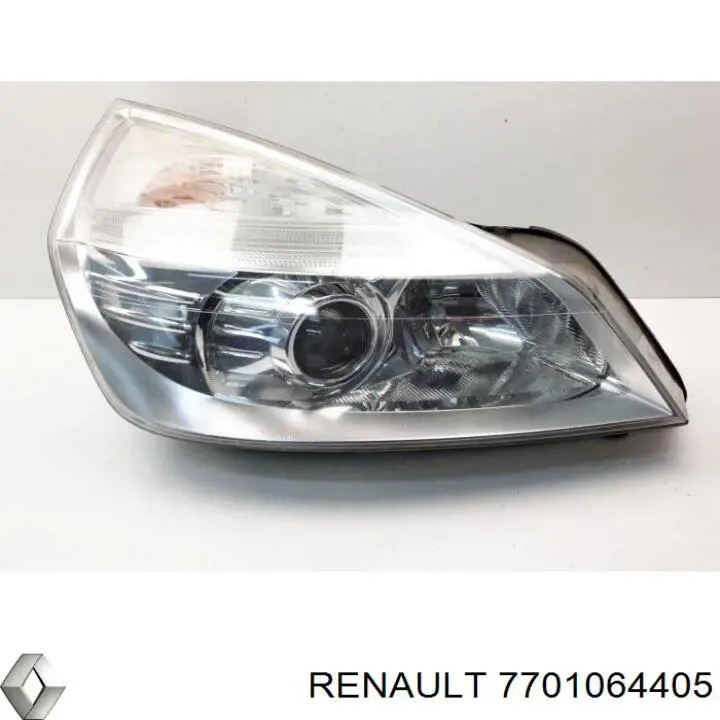 Фара правая Renault (RVI) 7701064405 ціна, від 166.29 USD
