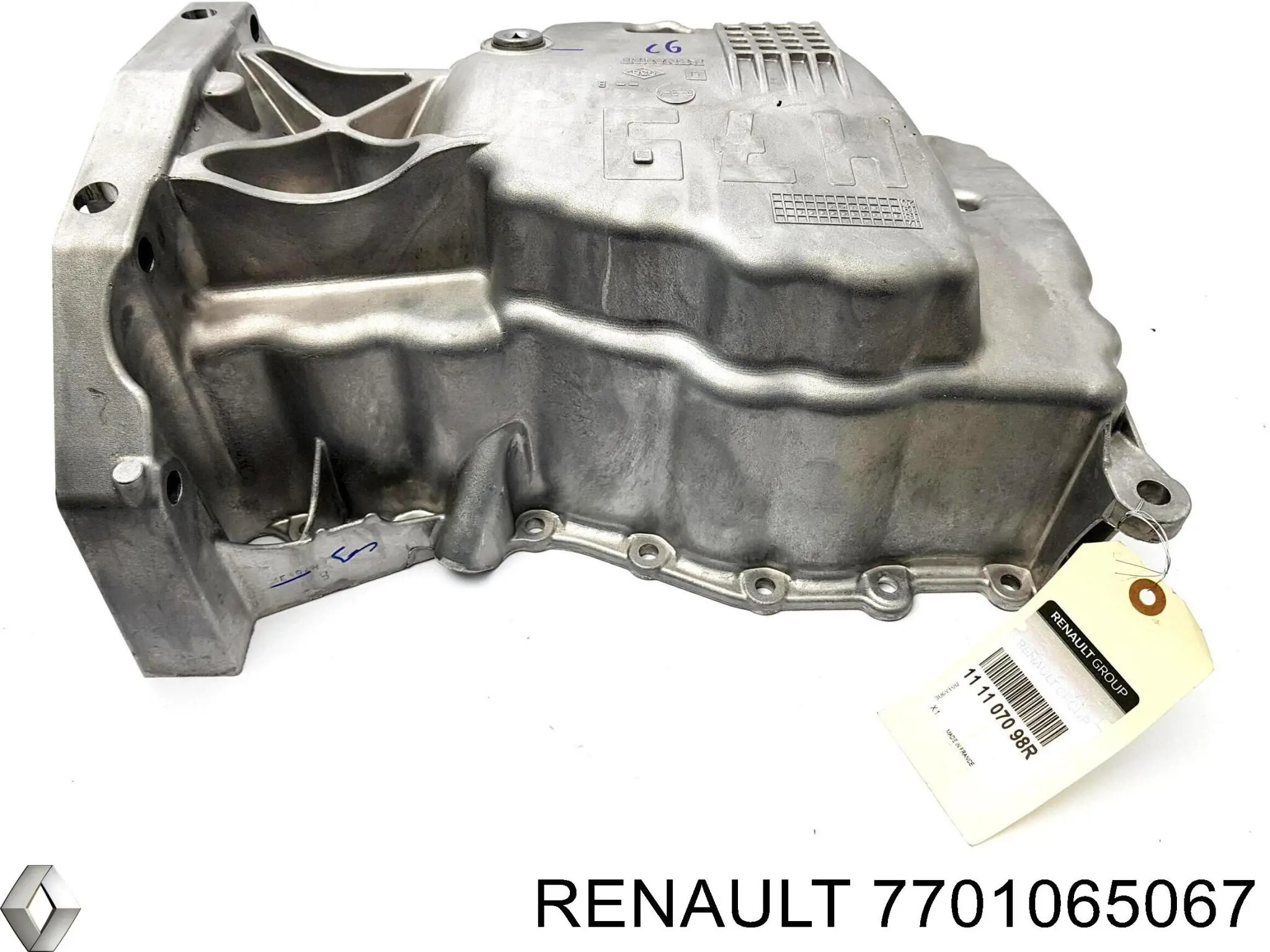 Піддон масляний картера двигуна, нижня частина Renault (RVI) 7701065067 ціна, від 17.24 USD