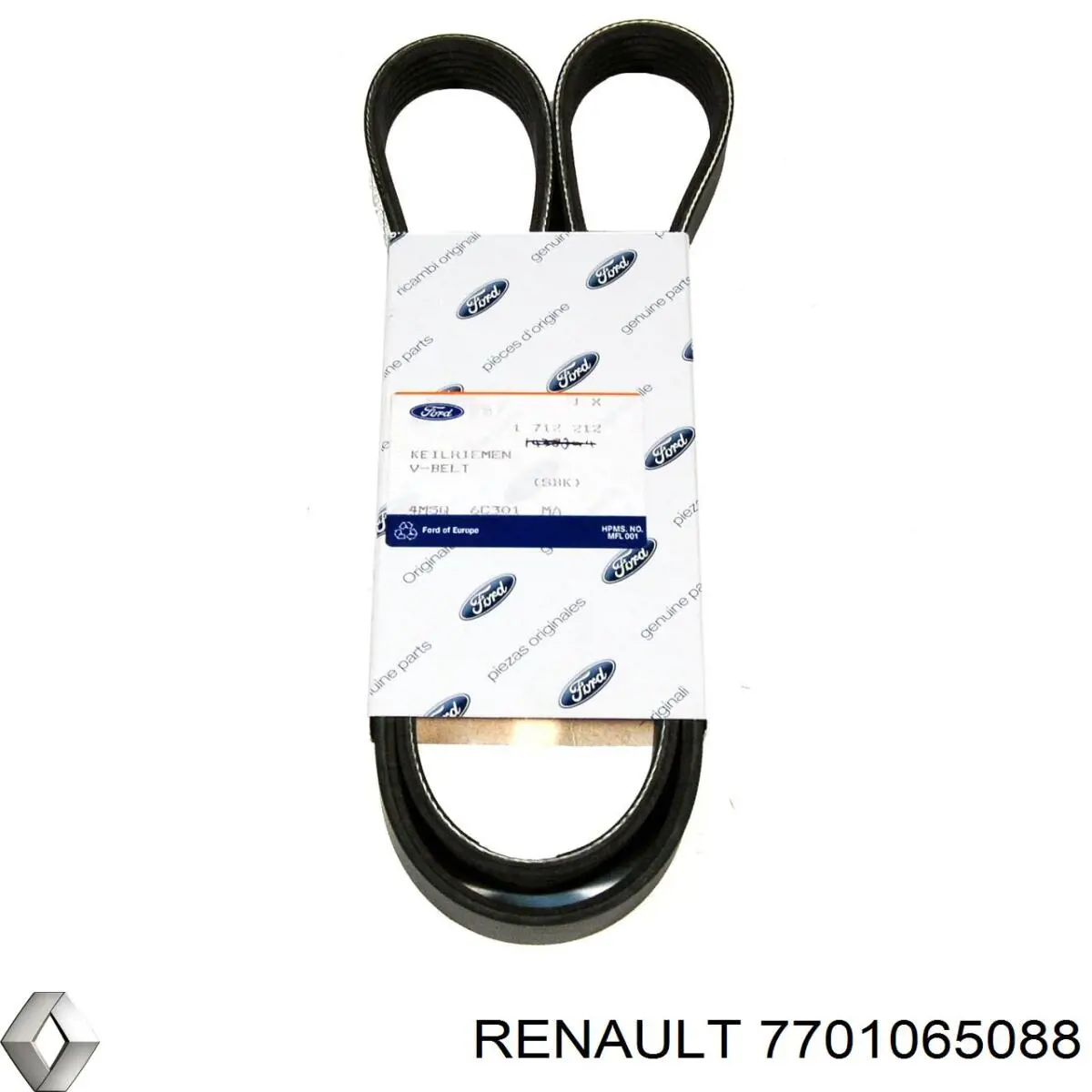 Ремінь кондиціонера Renault (RVI) 7701065088