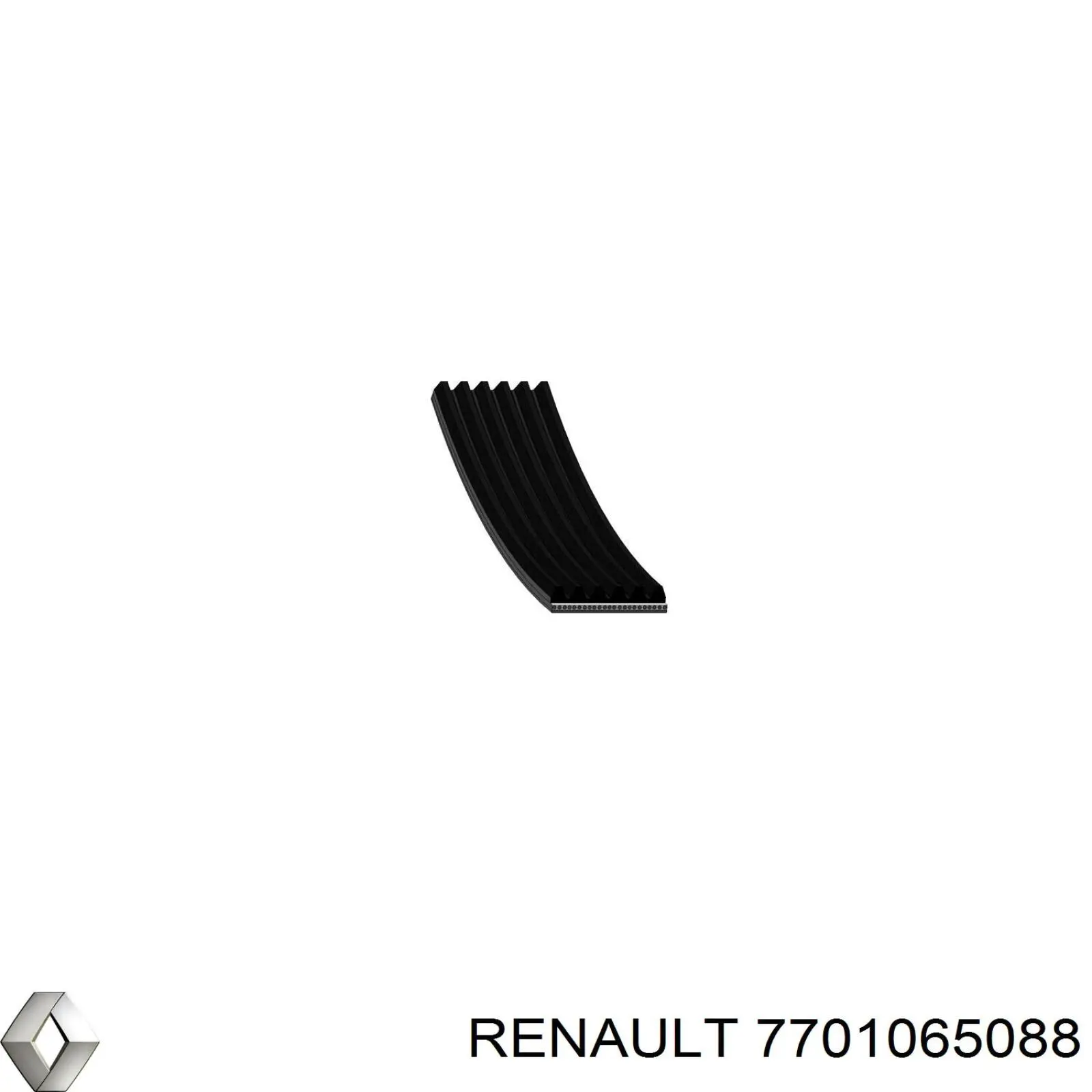 Клиновий ремінь Renault (RVI) 7701065088 ціна, від 12.21 USD