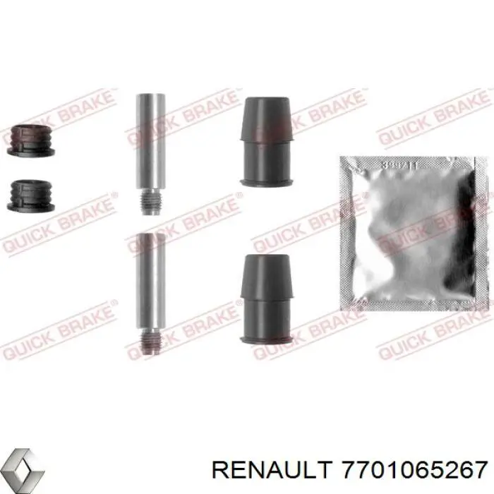 7701065267 Renault (RVI) супорт гальмівний передній правий