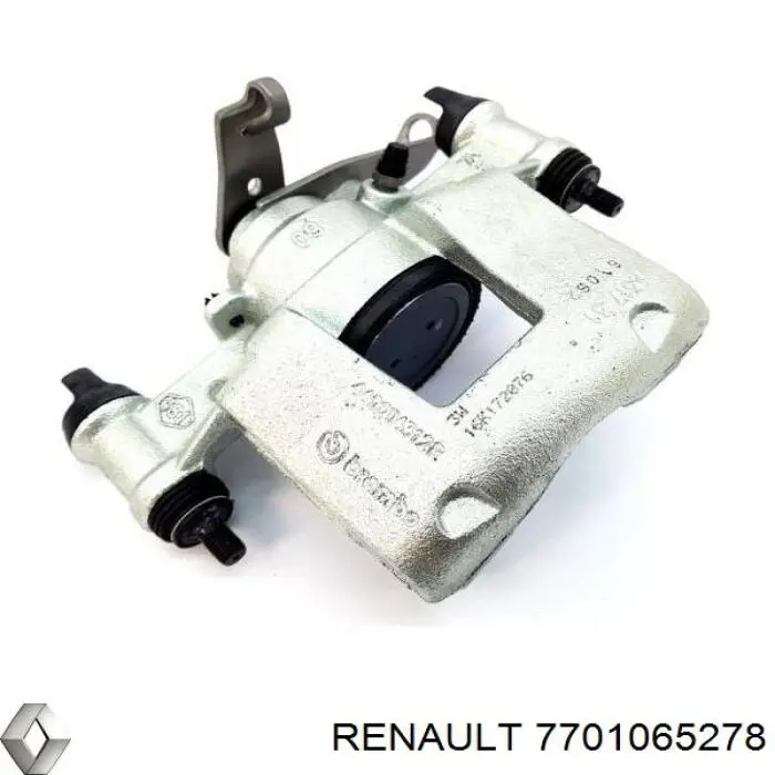 Супорт гальмівний передній лівий 7701065278 Renault (RVI)
