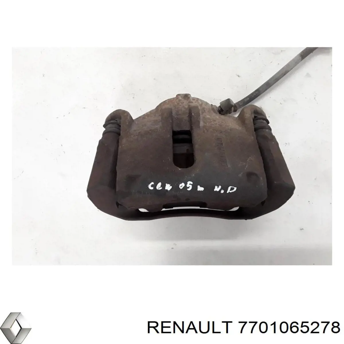 7701065278 Renault (RVI) Супорт гальмівний, передній, лівий