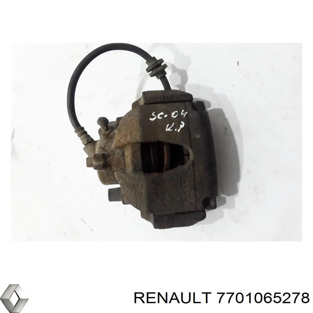 Супорт гальмівний передній лівий Renault (RVI) 7701065278 ціна, від 56.58 USD