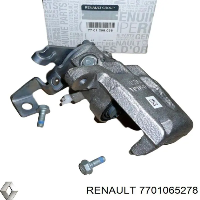 Купити 7701065278 Renault (RVI) Супорт гальмівний передній лівий
