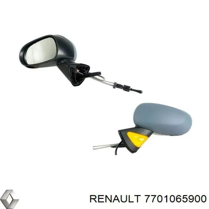 7701065900 Renault (RVI) Дзеркало заднього виду, ліве