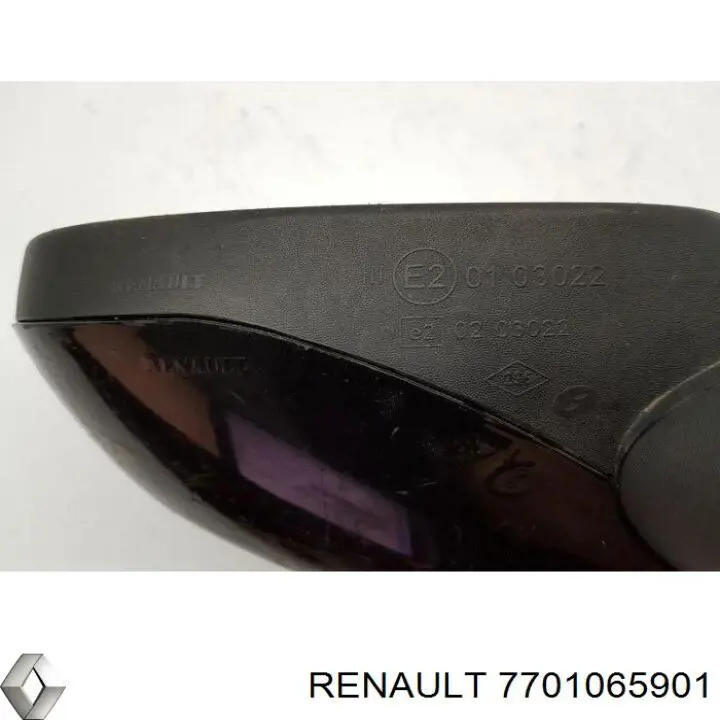 Ліве бічне дзеркало Renault (RVI) 7701065901 ціна, від 53.82 USD