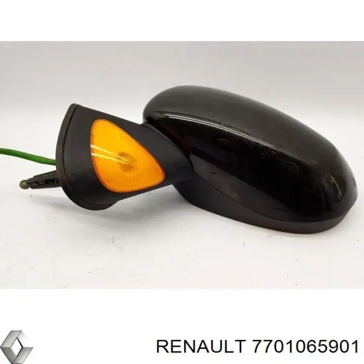 Ліве бокове дзеркало 7701065901 Renault (RVI)