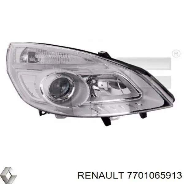 Фара дальнього світла в зборі Renault (RVI) 7701065913 ціна, від 140.97 USD