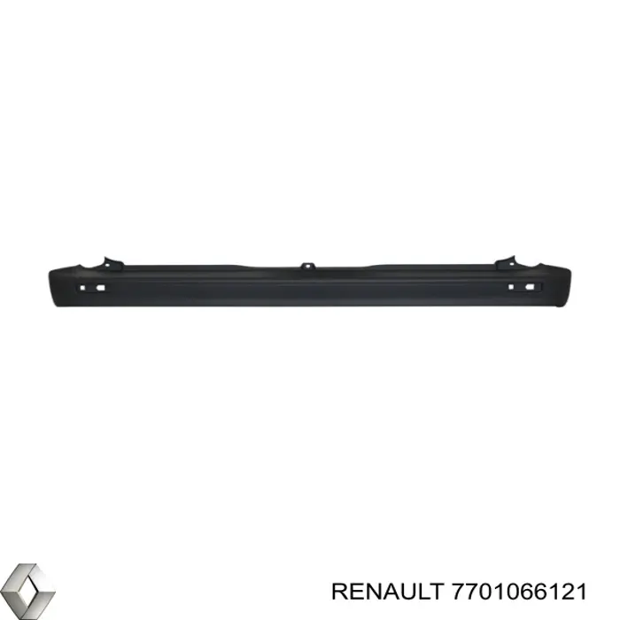 7701066121 Renault (RVI) бампер задній, центральна частина