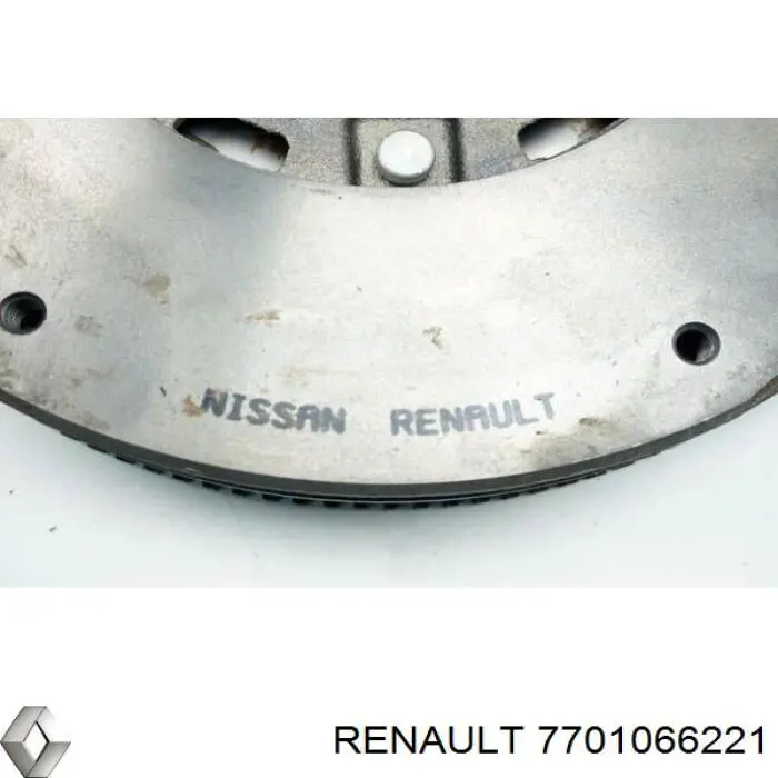 Маховик двигуна 7701066221 Renault (RVI)