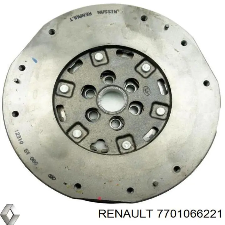 Купити 7701066221 Renault (RVI) Маховик із зубчастим ободом в зборі
