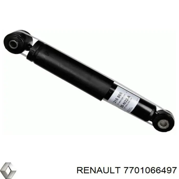 Купити 7701066497 Renault (RVI) Стійка амортизатора задня