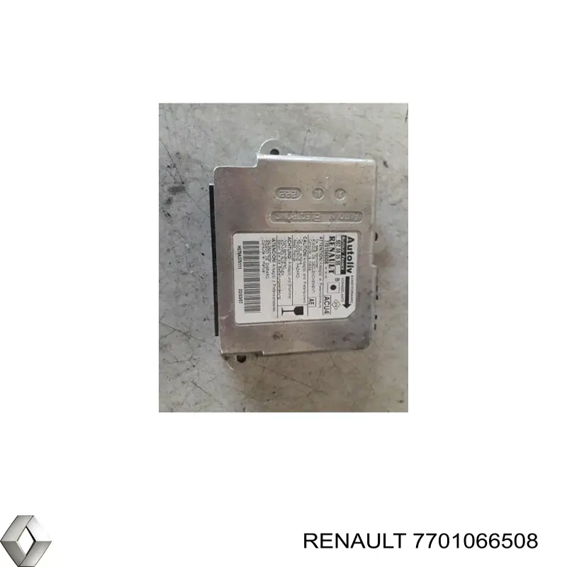 Модуль-процесор керування подушки безпеки Renault (RVI) 7701066508 ціна, від 63.35 USD