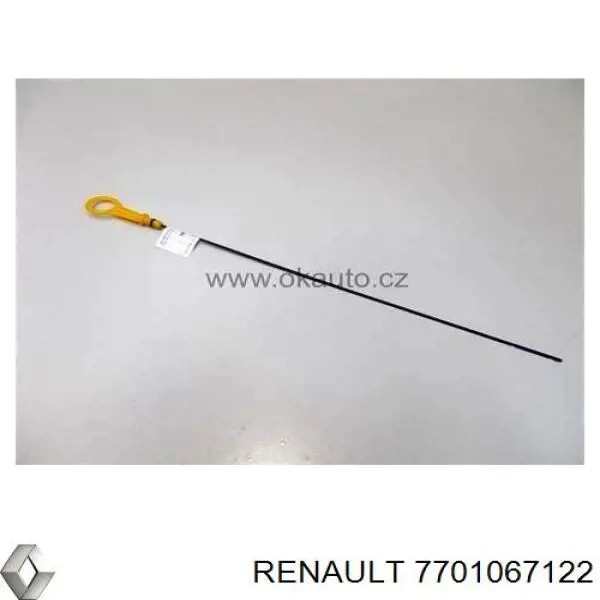 7701067122 Renault (RVI) щуп-індикатор рівня масла в двигуні