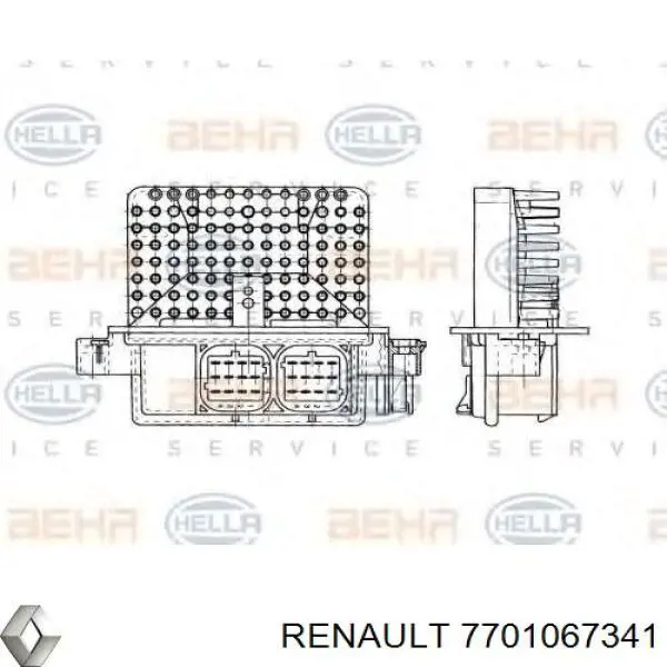 7701067341 Renault (RVI) Накладка дзеркала заднього виду, права
